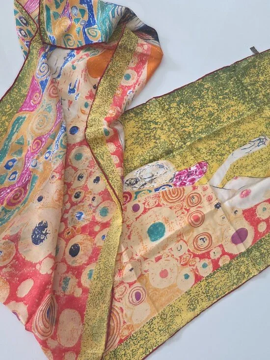 100% Silk Scarf - Picture 5 of 6